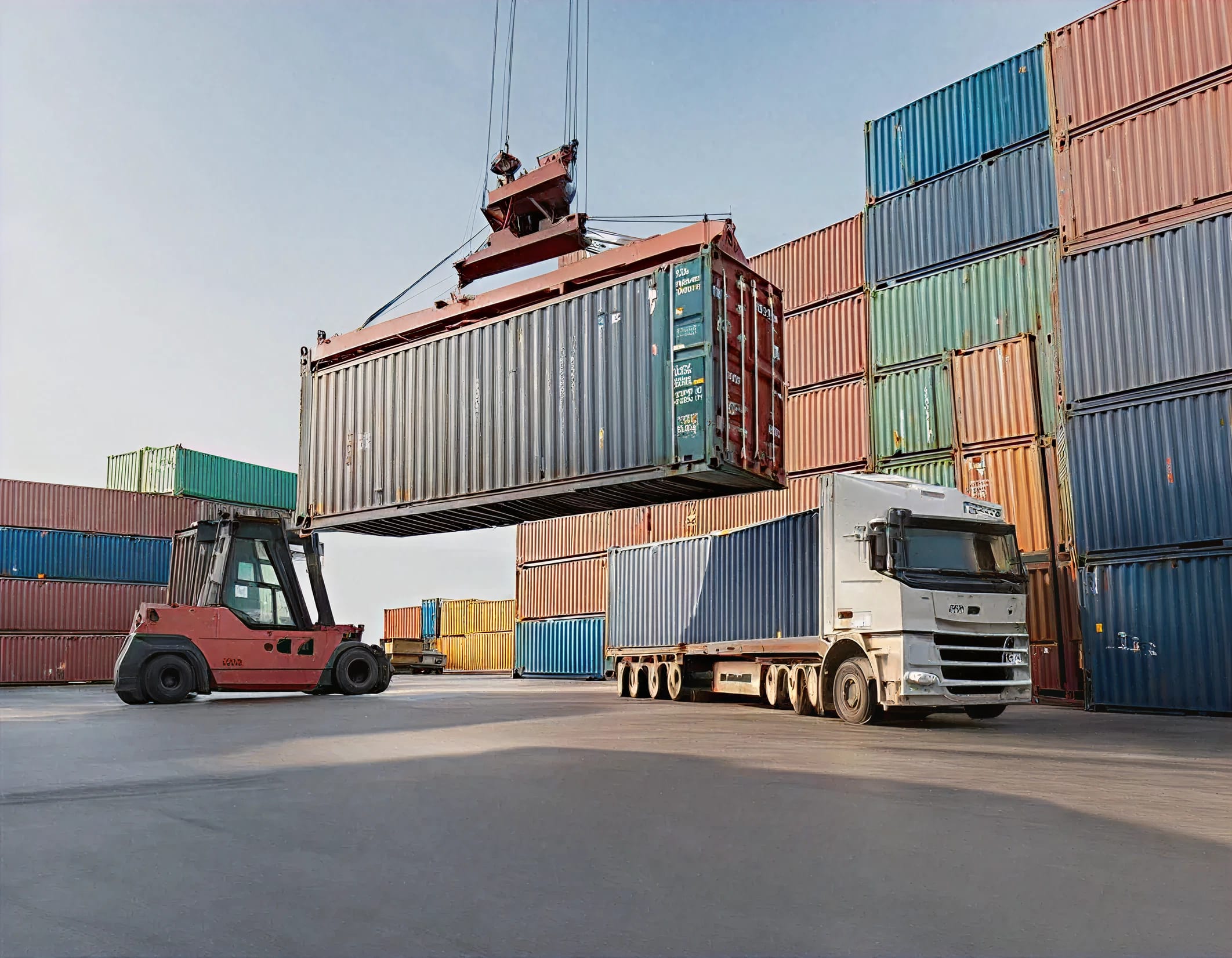 Maritime operations at port